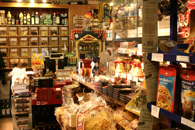 German grocery shop in Paris<
